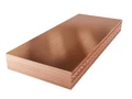 Медный лист 8x600x1500 мм М1 твердый
